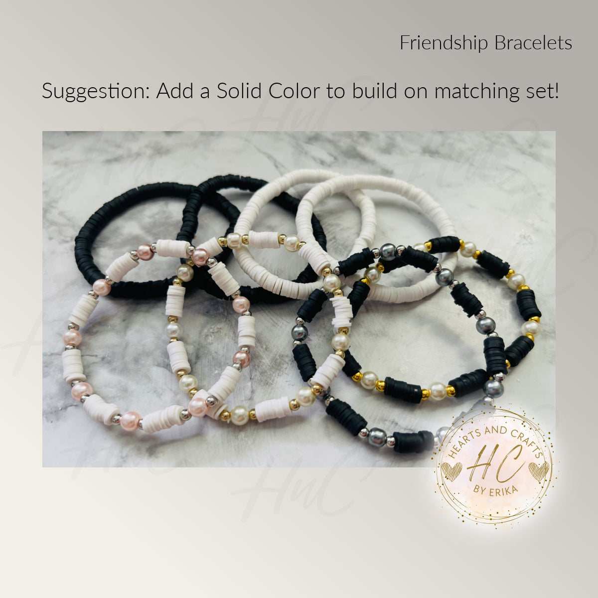 Heishi Bracelets - Bead, Heishi Clay & Spacers II