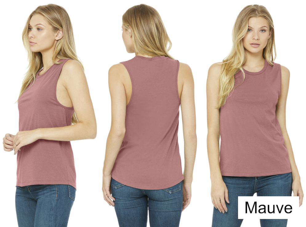 Estrella Trailblazers - Ladies Jersey Muscle Tank - Bella & Canvas (B6003)