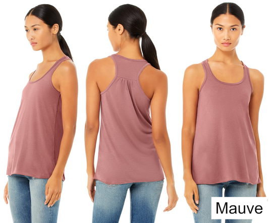Estrella Trailblazers - Ladies Flowy Racerback Tank - Bella & Canvas (B8800)