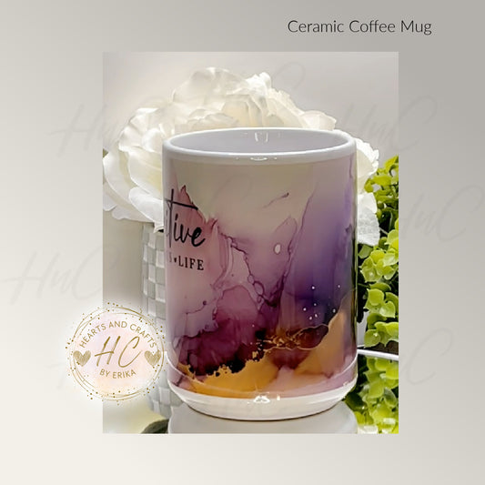 Positive Vibes - 15oz Ceramic Mug