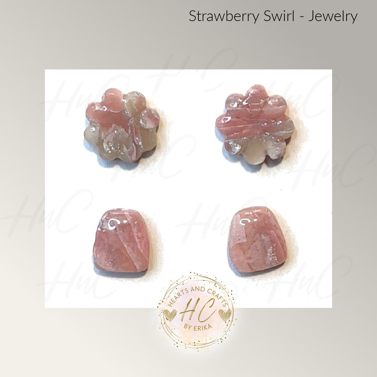 Strawberry Swirl Collection - Stud Set - 2 Pair