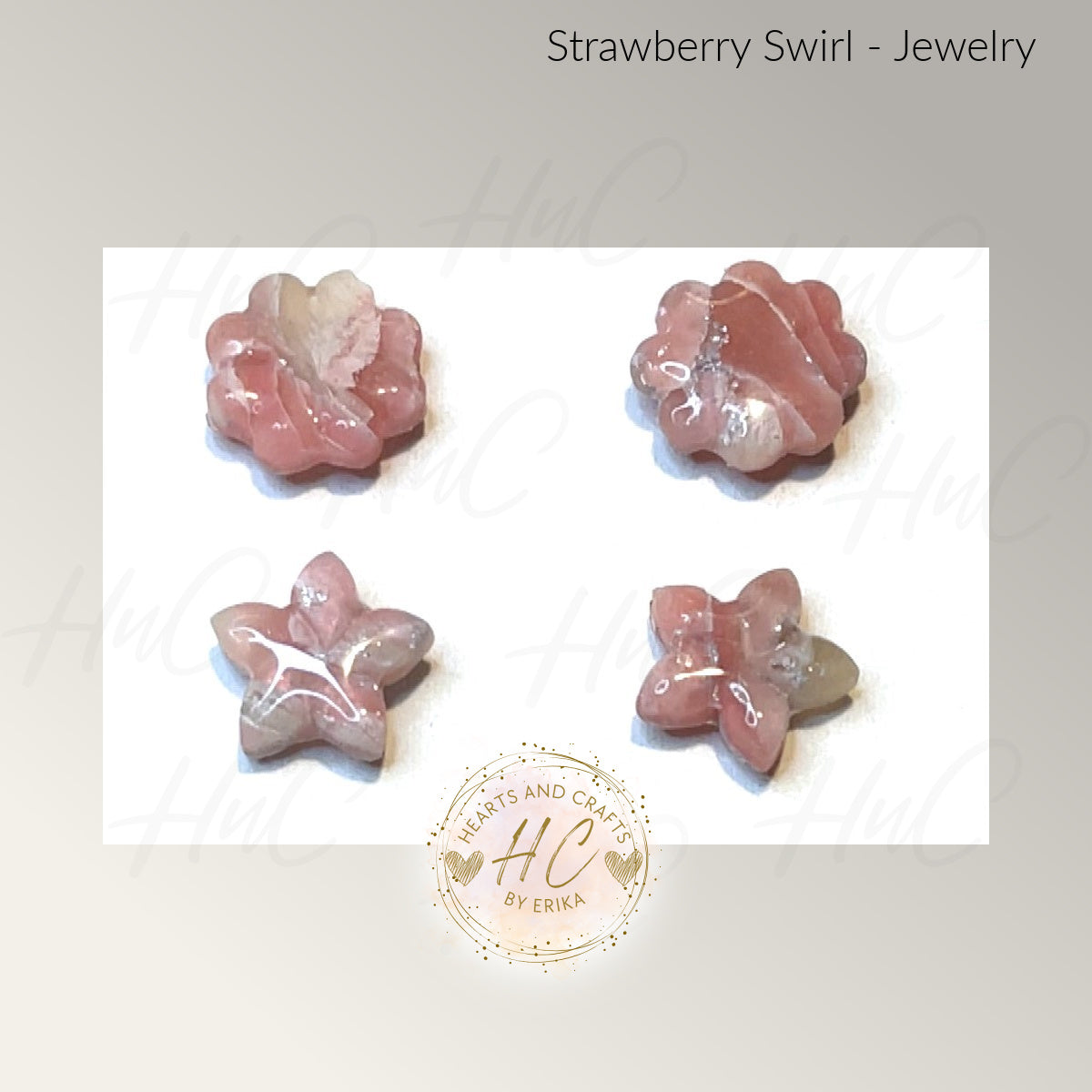 Strawberry Swirl Collection - Stud Set - 2 Pair