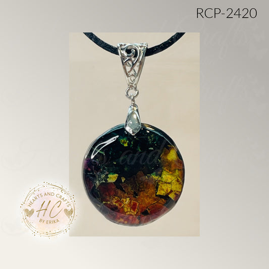 Revival Collection - Resin Eggshell Pendant - Large