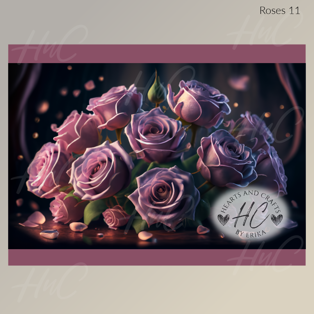 Roses 11 - 20oz Straight Tumbler (Physical Item)