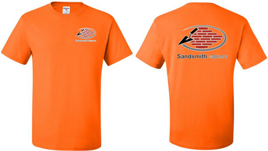 Sandsmith Masonry - Short Sleeve TShirt - 50/50 DriPower (Jerzees 29M)