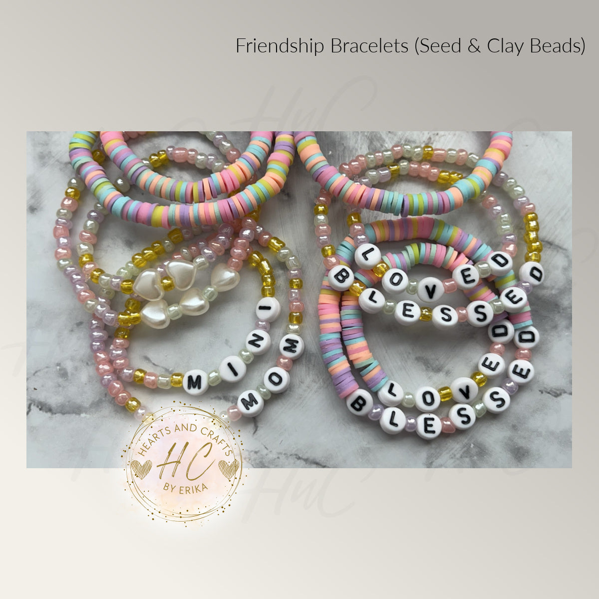 Seed Bead & Clay Bracelets - Specialties Collection