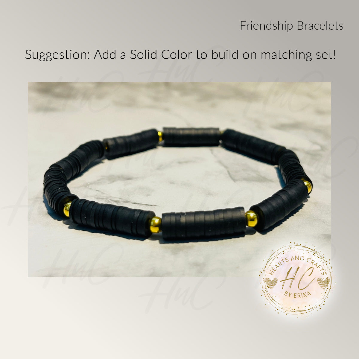 Friendship Bracelets - Clay & Spacers