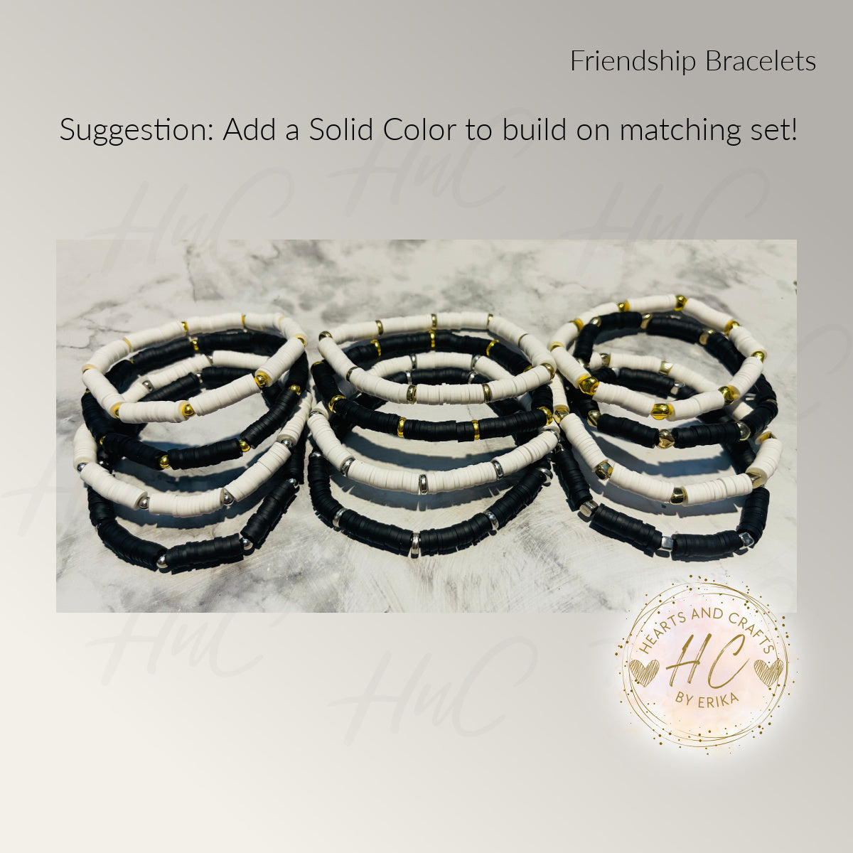 Friendship Bracelets - Clay & Spacers