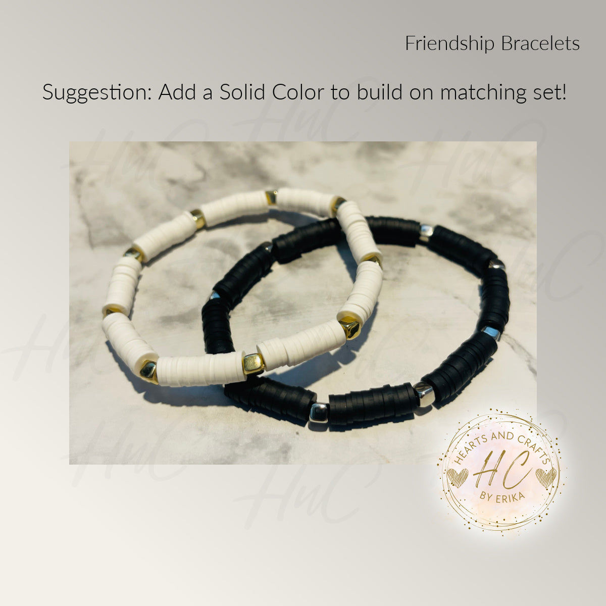 Friendship Bracelets - Clay & Spacers