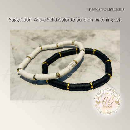 Friendship Bracelets - Clay & Spacers