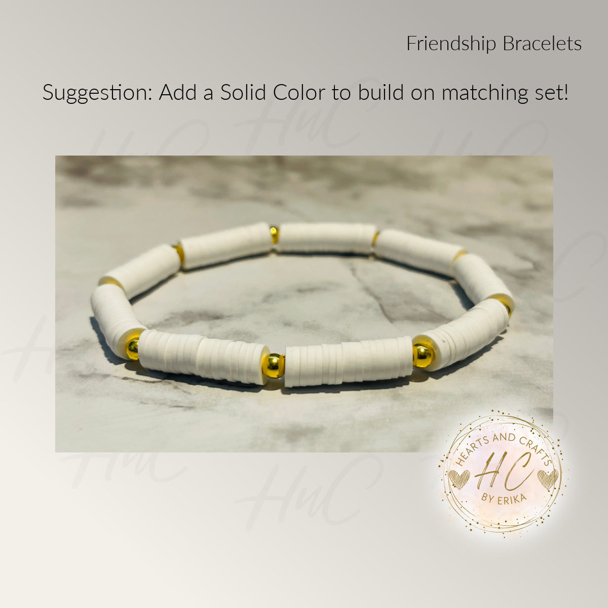 Friendship Bracelets - Clay & Spacers