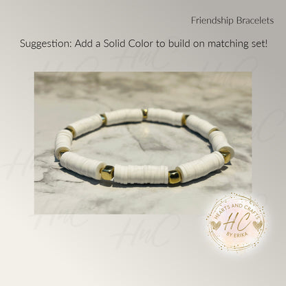 Friendship Bracelets - Clay & Spacers