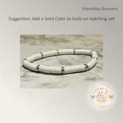 Friendship Bracelets - Clay & Spacers