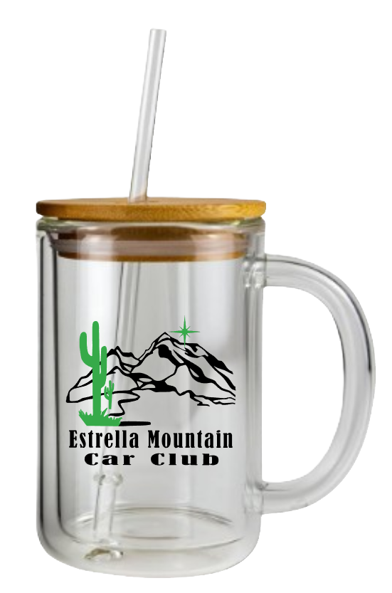 EMCC - 17oz Glass Mugs (Clear or Frosted)