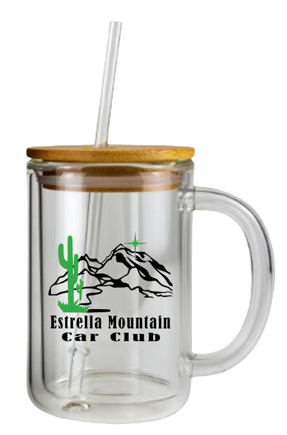 EMCC - 17oz Glass Mugs (Clear or Frosted)