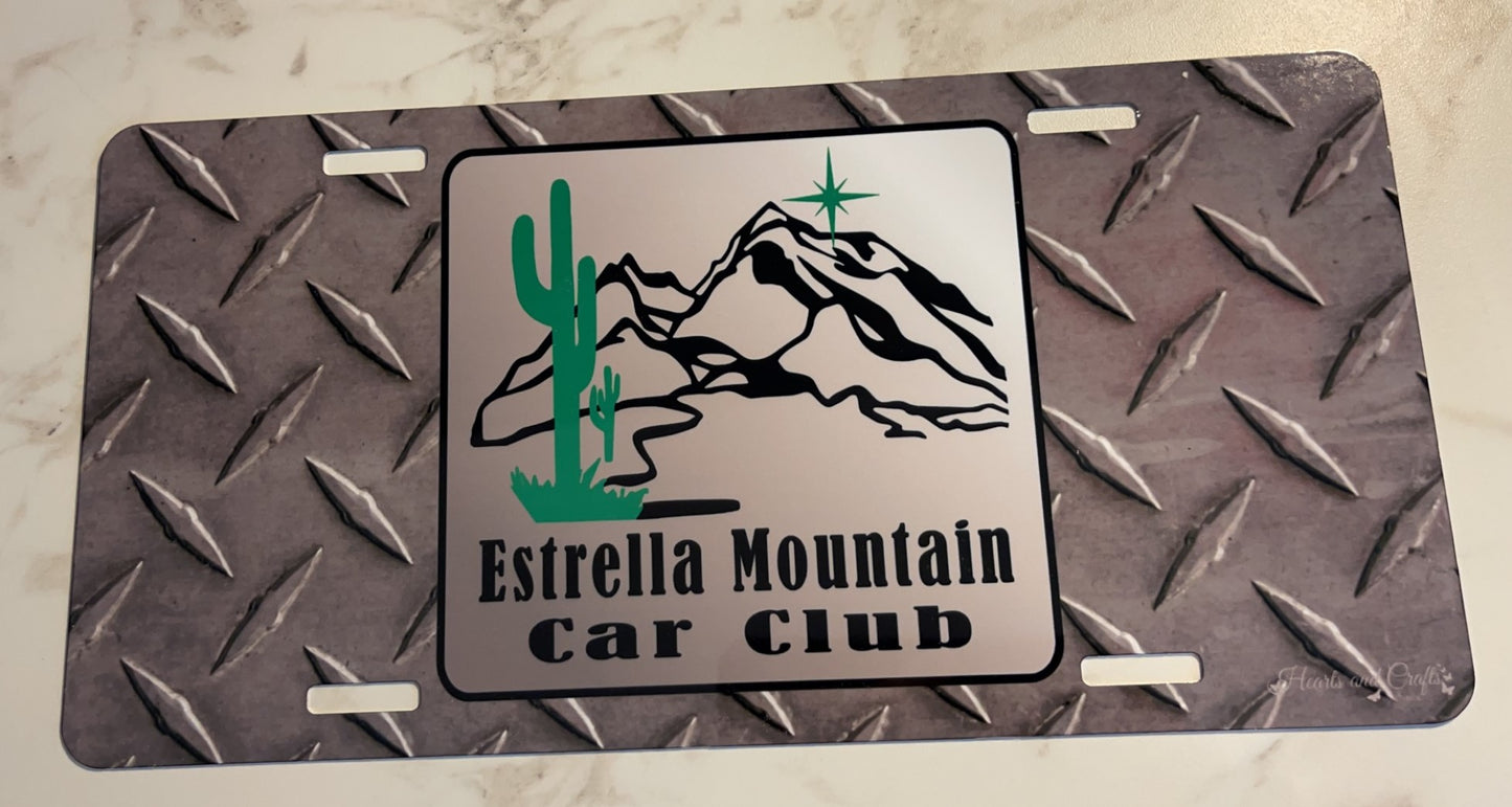 EMCC - Decorative Front License Plate Tag