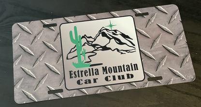 EMCC - Decorative Front License Plate Tag