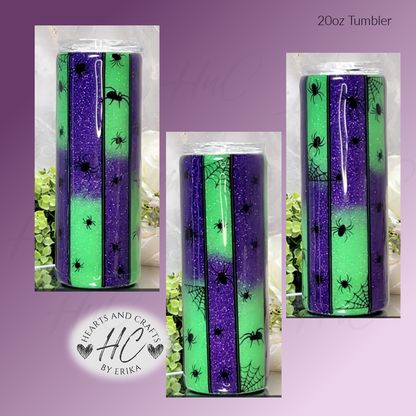 Spiders and more Spiders - 20oz Skinny Tumbler