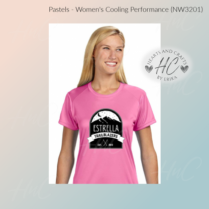 Estrella Trailblazers - Women's Cooling Performance SS TShirt - A4 (NW3201)