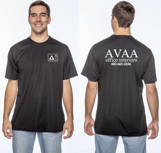 AVAA office interiors - Short Sleeve TShirt - 100% Polyester (Augusta 790)