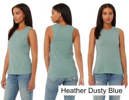 Estrella Trailblazers - Ladies Jersey Muscle Tank - Bella & Canvas (B6003)