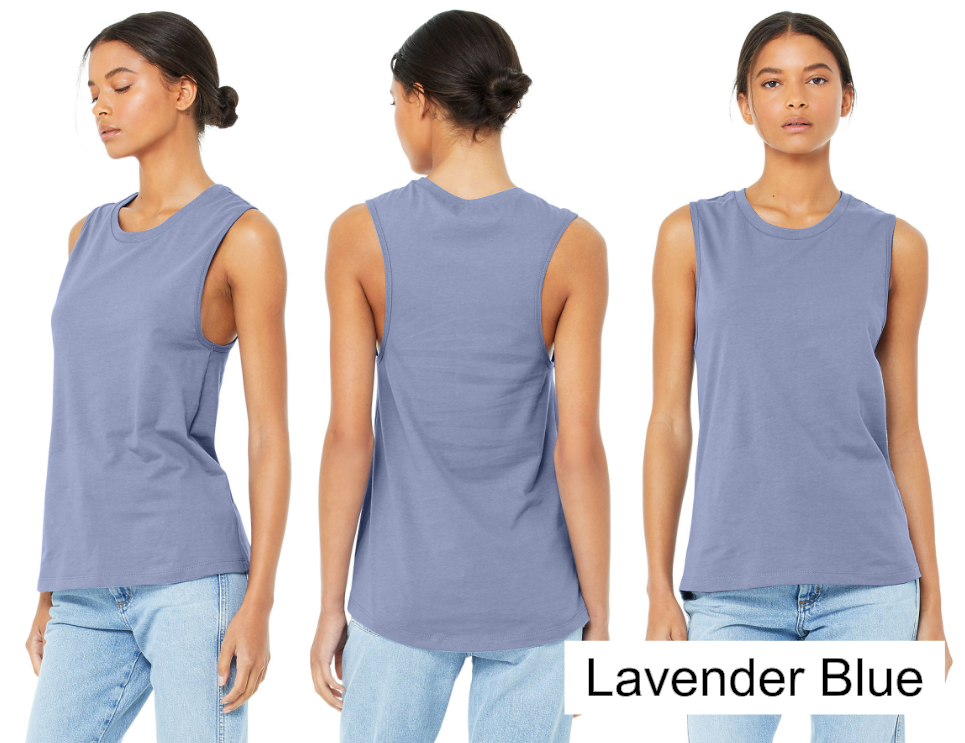 Estrella Trailblazers - Ladies Jersey Muscle Tank - Bella & Canvas (B6003)