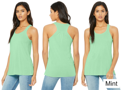 Estrella Trailblazers - Ladies Flowy Racerback Tank - Bella & Canvas (B8800)