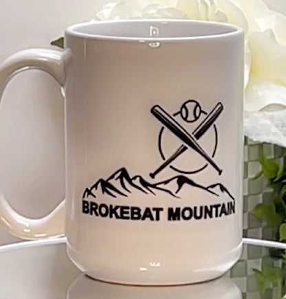 Brokebat Mountain - Ceramic Coffee Mugs