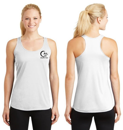 CantaMia - Ladies Racerback Tank - 100 Polyester (SportTek LST356)