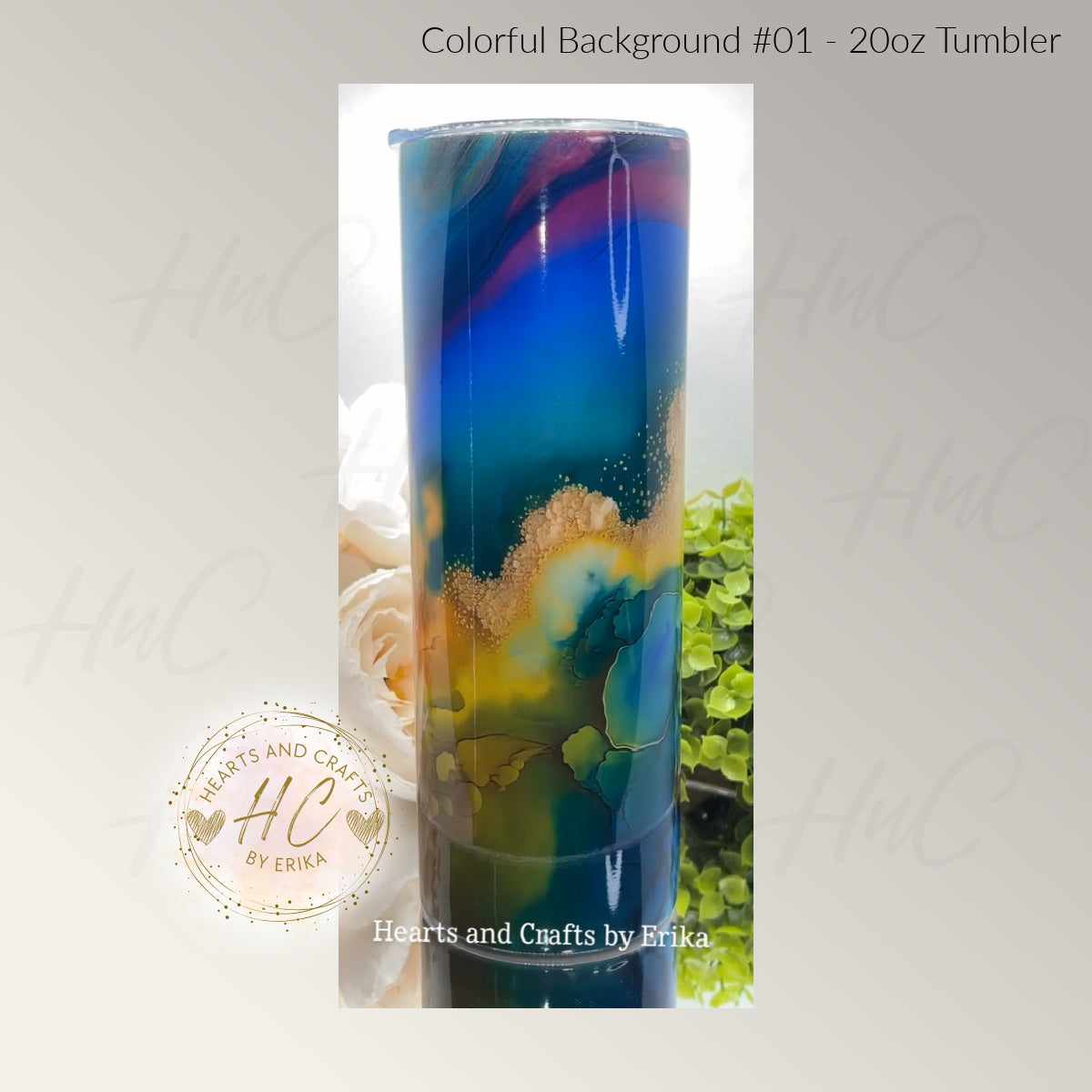 Colorful Background 01 - 20oz Tumbler