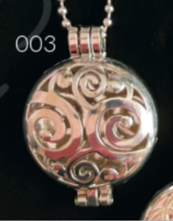 Essential Oil / Fragrance / Aromatherapy Diffuser Pendant w/Chain