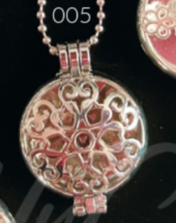 Essential Oil / Fragrance / Aromatherapy Diffuser Pendant w/Chain