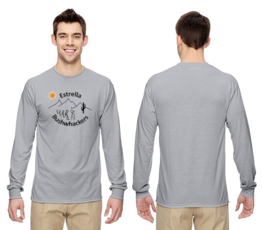 Estrella Bushwhackers - Long Sleeve TShirt - 100% Polyester (Jerzees Dri-Power 21ML)