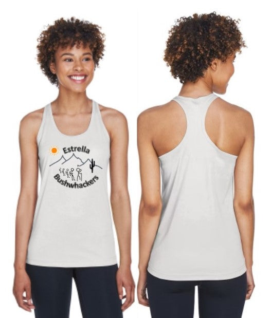 Estrella Bushwhackers - Ladies Racerback Tank - Team 365 - 100% Polyester (TT11WRC)