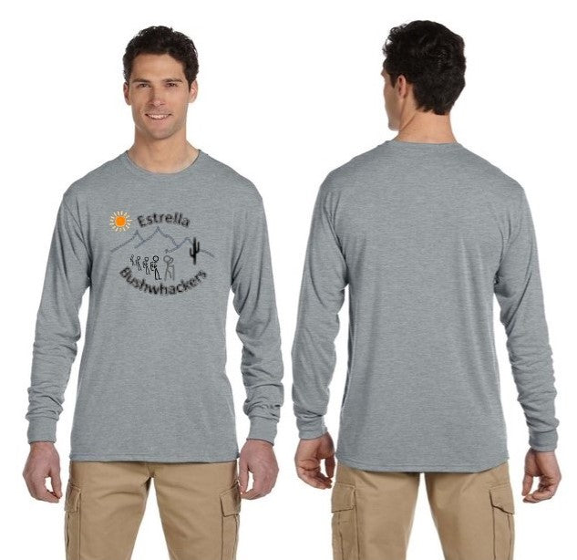 Estrella Bushwhackers - Long Sleeve TShirt - 100% Polyester (Jerzees Dri-Power 21ML)