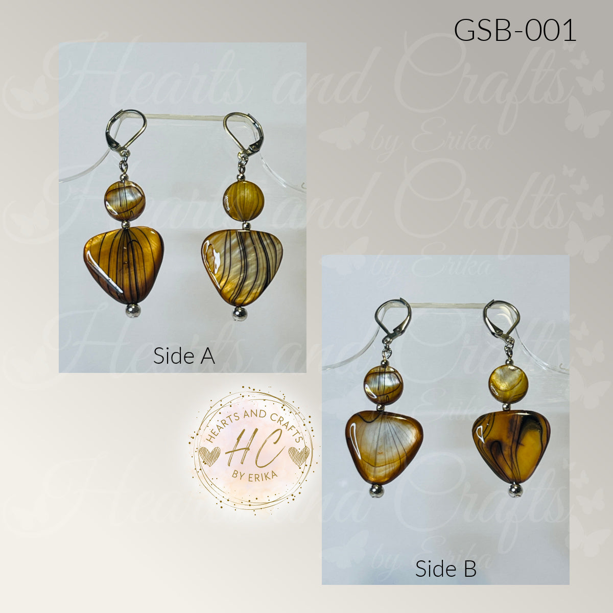 Gem Stone Beads Collection - Topaz Leverback Dangle