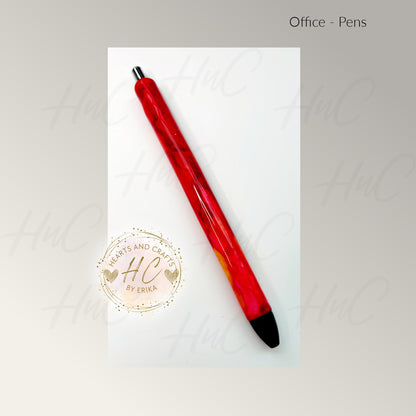 Alcohol Inks - Red, Pink & Yellow (RPY) - Paper Mate Inkjoy Gel Pen