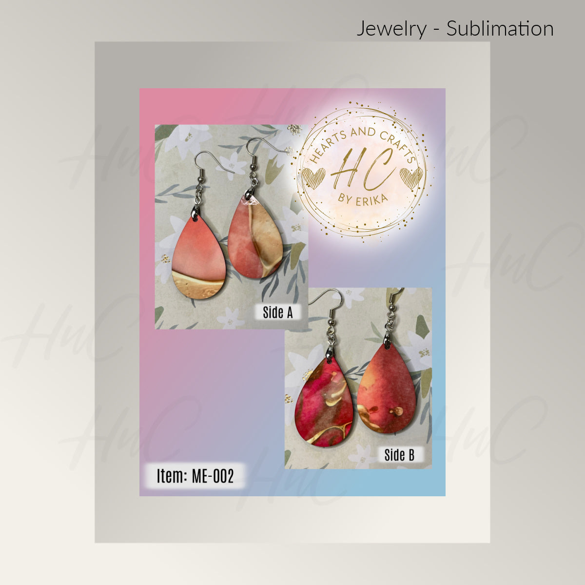 Tear Drop Earrings (Various)