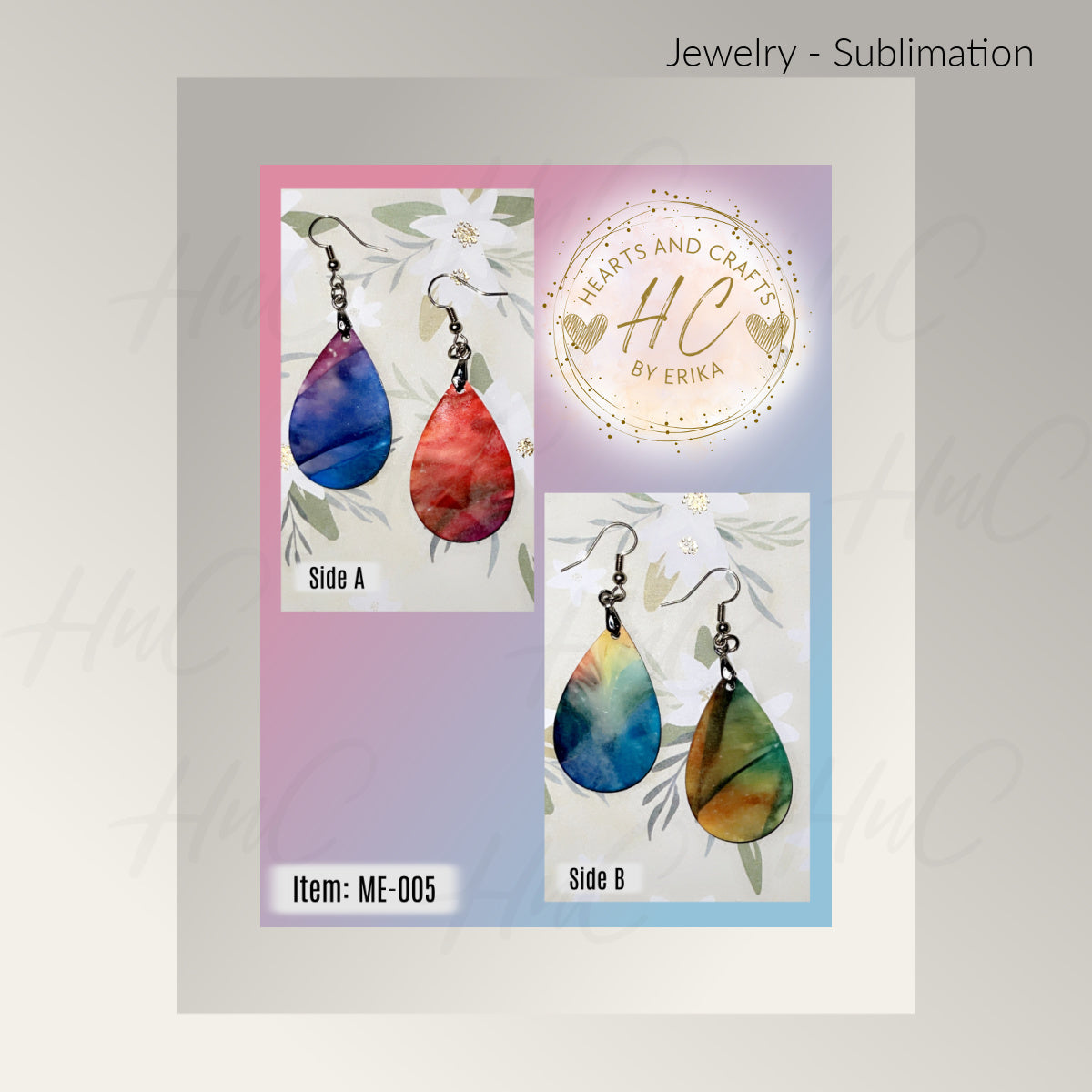 Tear Drop Earrings (Various)