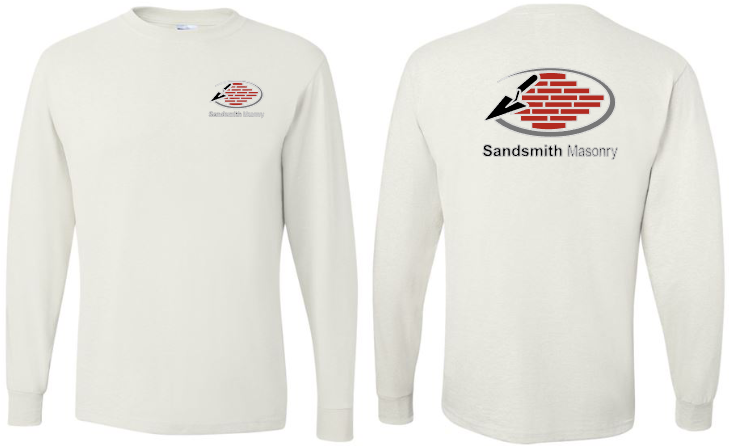 Sandsmith Masonry - Long Sleeve TShirt - 50/50 DriPower (Jerzees 29L)