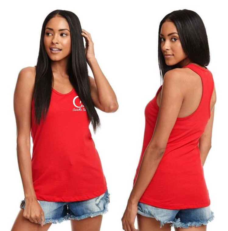 CantaMia - Ladies Racerback Fitted Tank - 60/40 (Next Level N1533)