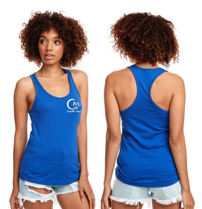 CantaMia - Ladies Racerback Fitted Tank - 60/40 (Next Level N1533)