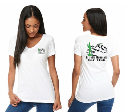 EMCC (w/Approved Sleeve Logo) - Ladies Short Sleeve TShirt - 60/40 (Next Level N1540)