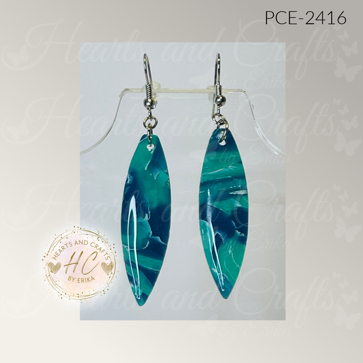 Midnight Teal Collection - Hook Dangle (PCE-2416)