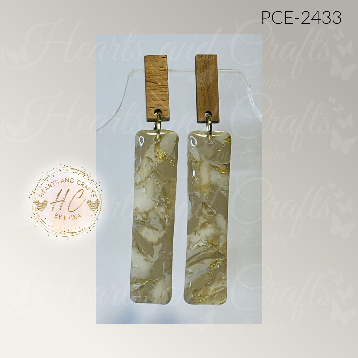 Champagne Collection - Post Dangle - Large