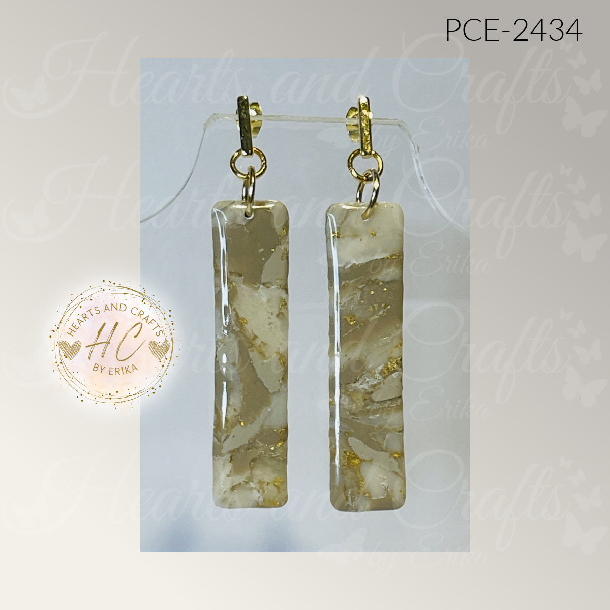 Champagne Collection - Post Dangle - Large