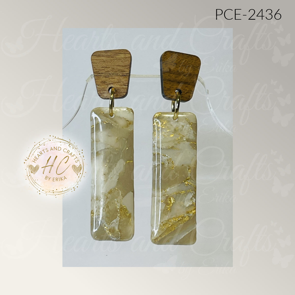 Champagne Collection - Post Dangle - Medium