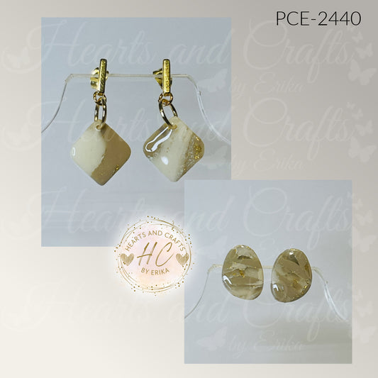 Champagne Collection - Post Dangle & Stud Set