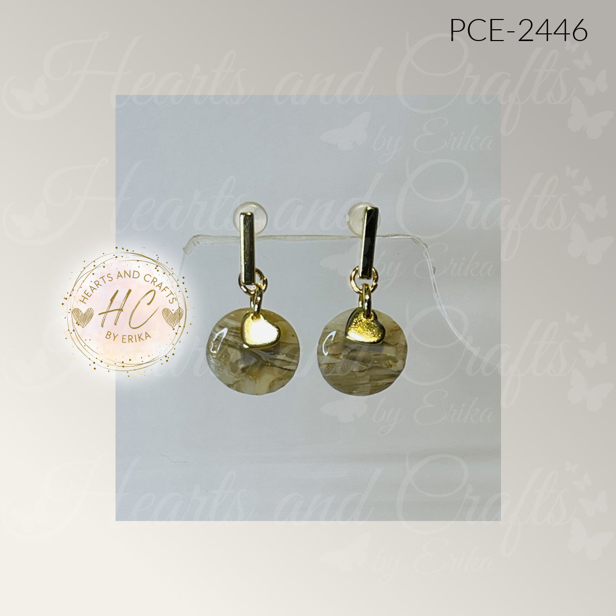 Champagne Collection - Post Dangle - Small