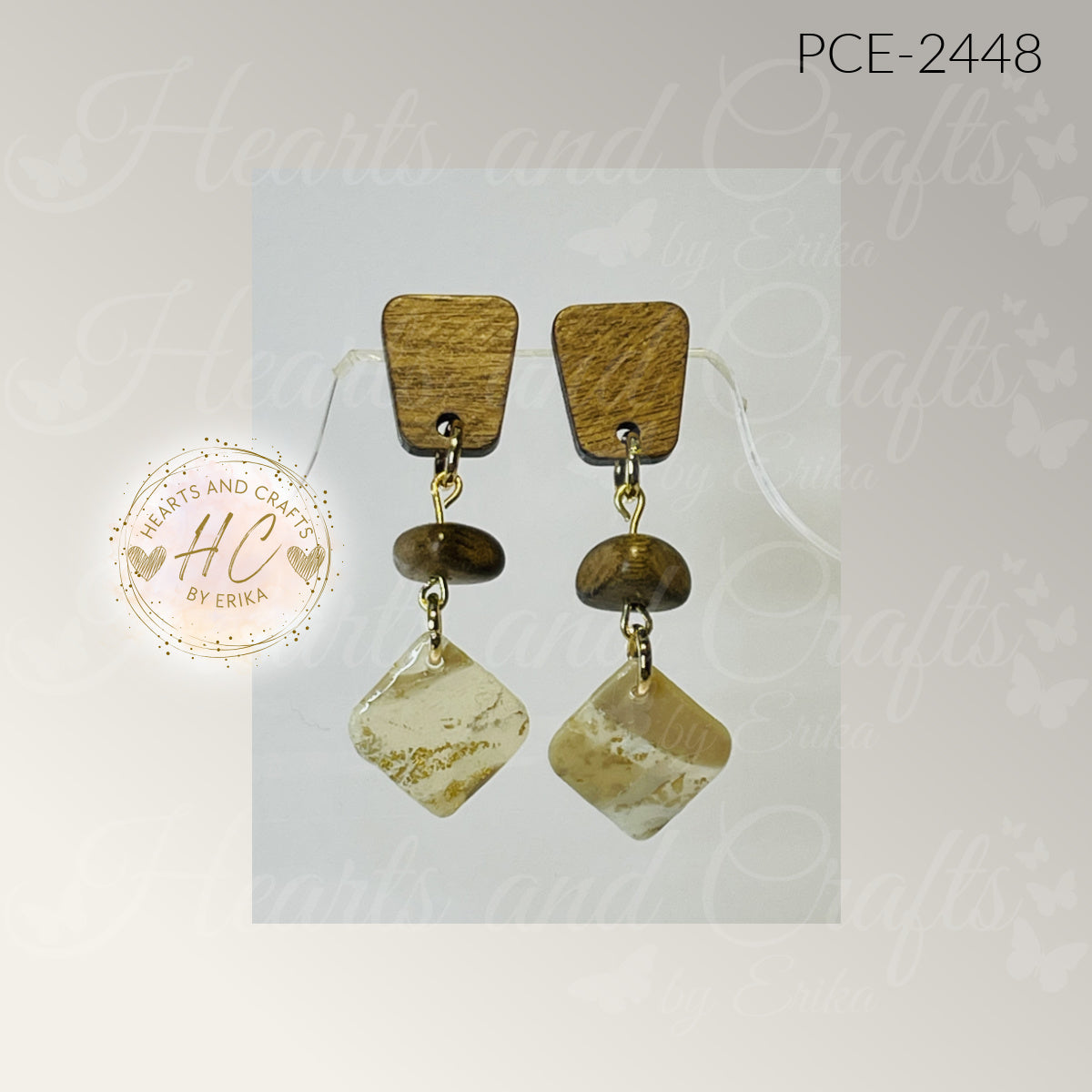 Champagne Collection - Post Dangle - Medium